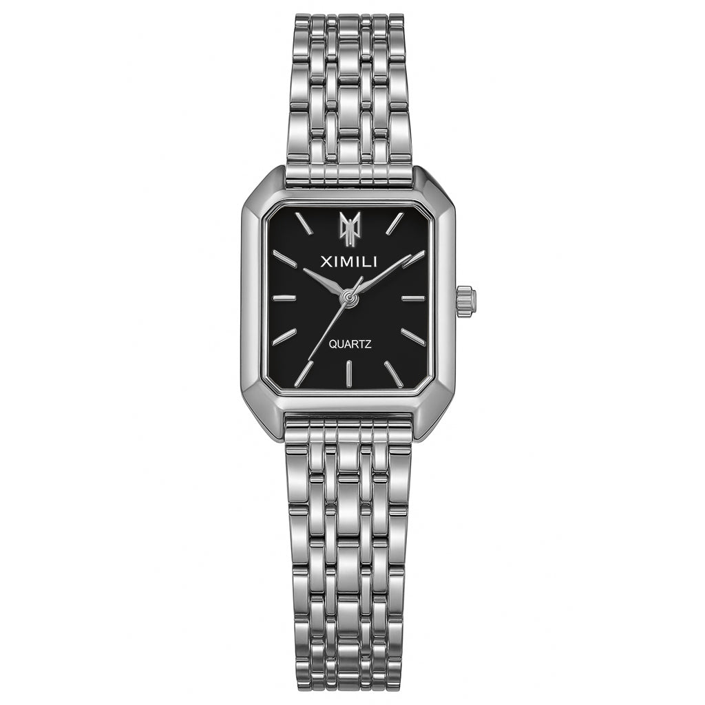 LustroGrace™ Klassiek Dameshorloge Rechthoekig