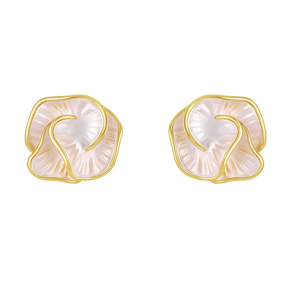 Dames oorstekers – bloemvormig