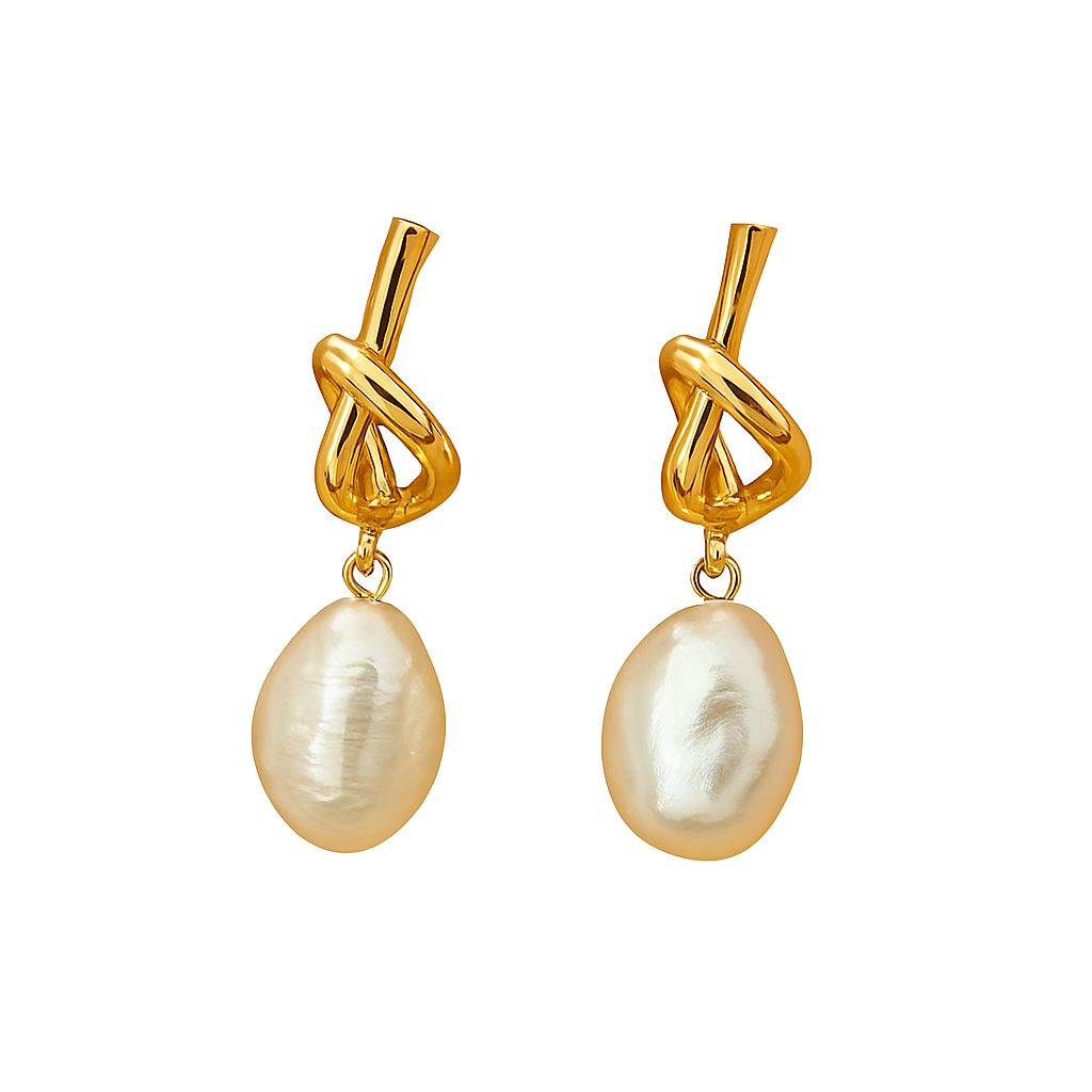 Delicate Parel Oorhangers Main