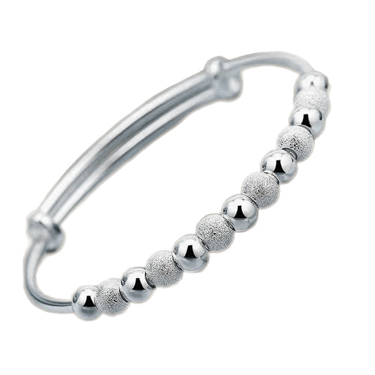 Damesarmband – zilveren schakel – verstelbaar – sterling zilver 925 – Elegant Silver Chain Bracelet